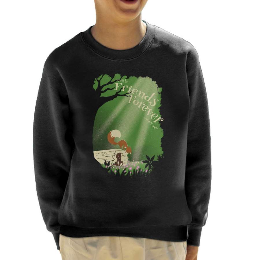 Fox and Hound Friends Forever Kid’s Sweatshirt