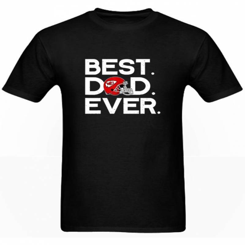 Best Dad Ever Kansas City Chiefs Version DH T-Shirt