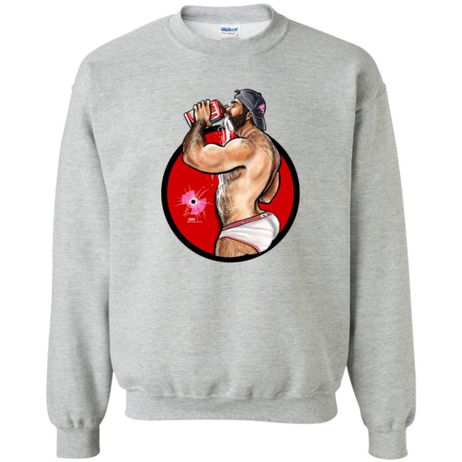 AGR Bullethole Thirsty Milk does a booty good – Undies Crewneck Pullover Sweatshirt