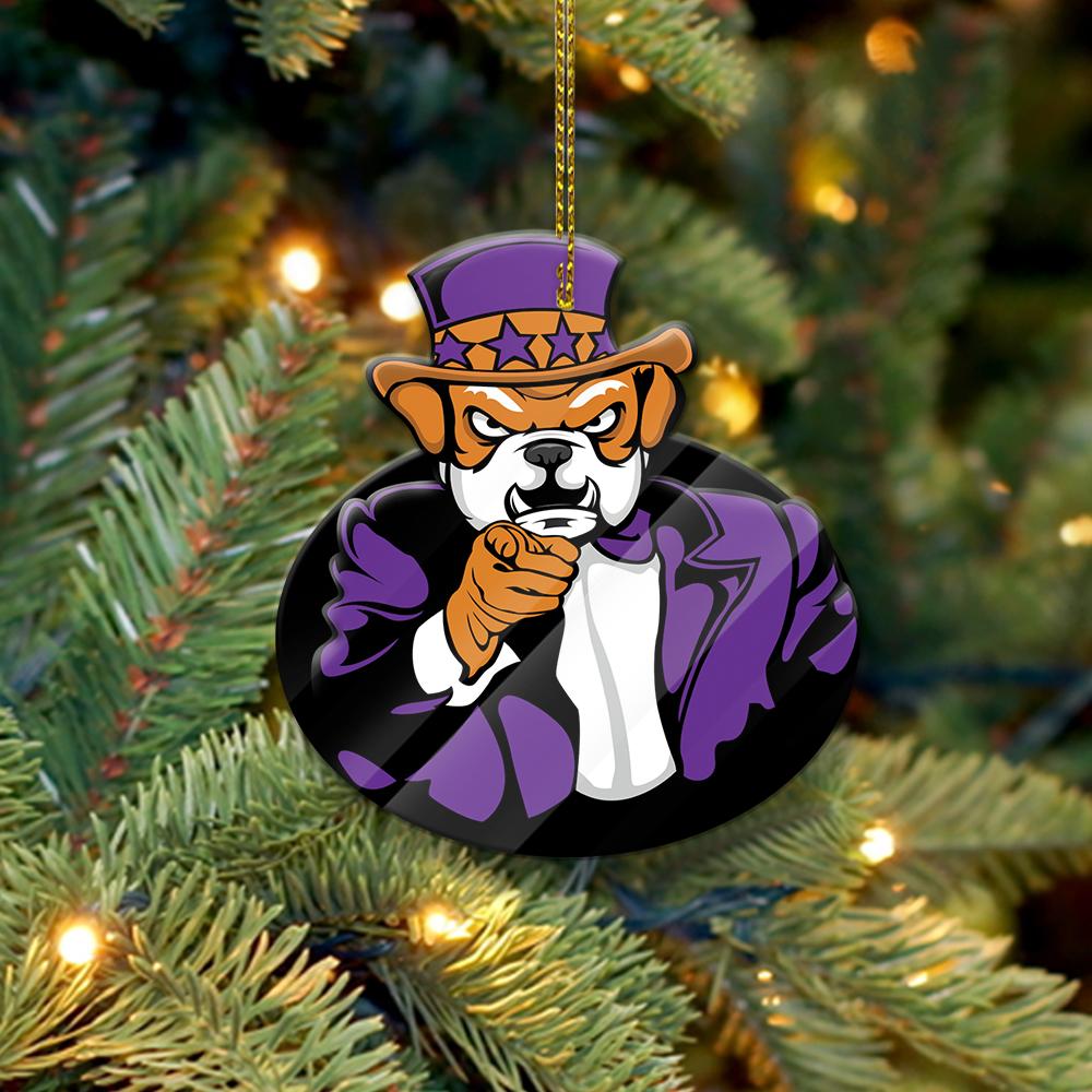 Wonderprint Ornament – Omega Psi Phi I Want You Shape Acrylic Ornament Lt10