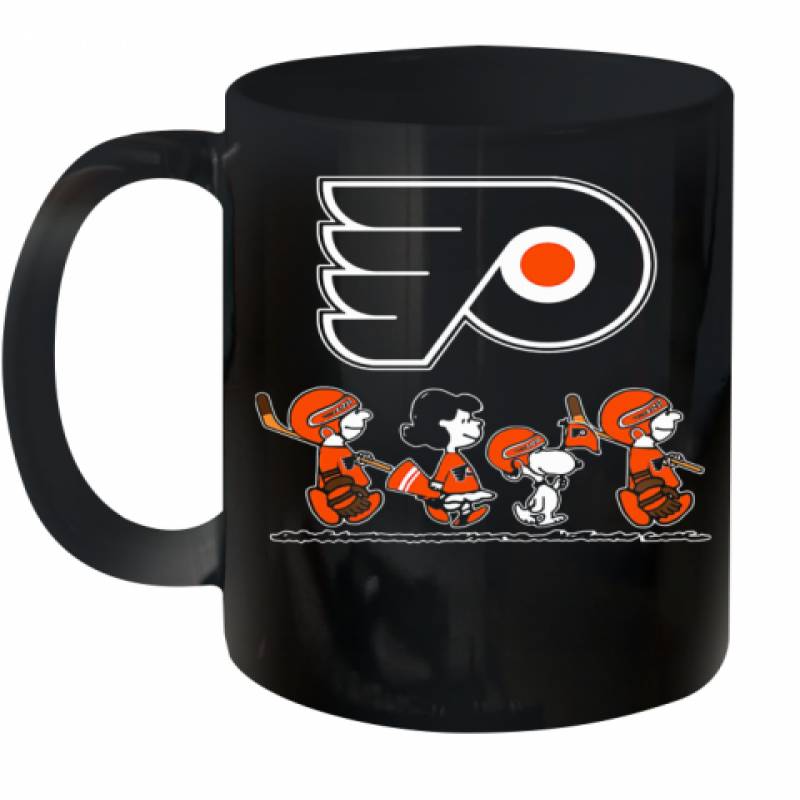 The Peanuts Philadelphia Flyers Hockey Logo Ceramic Mug 11oz