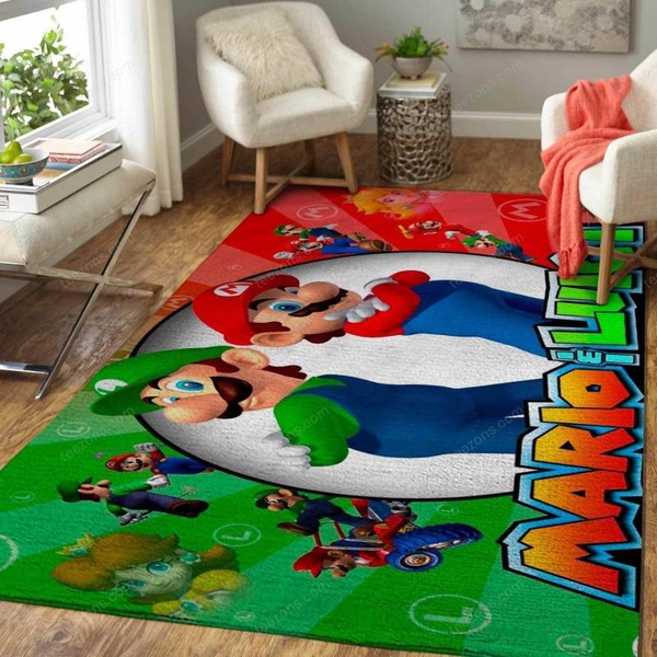 Super Mario Bros. Area  Sku 3027 Rug