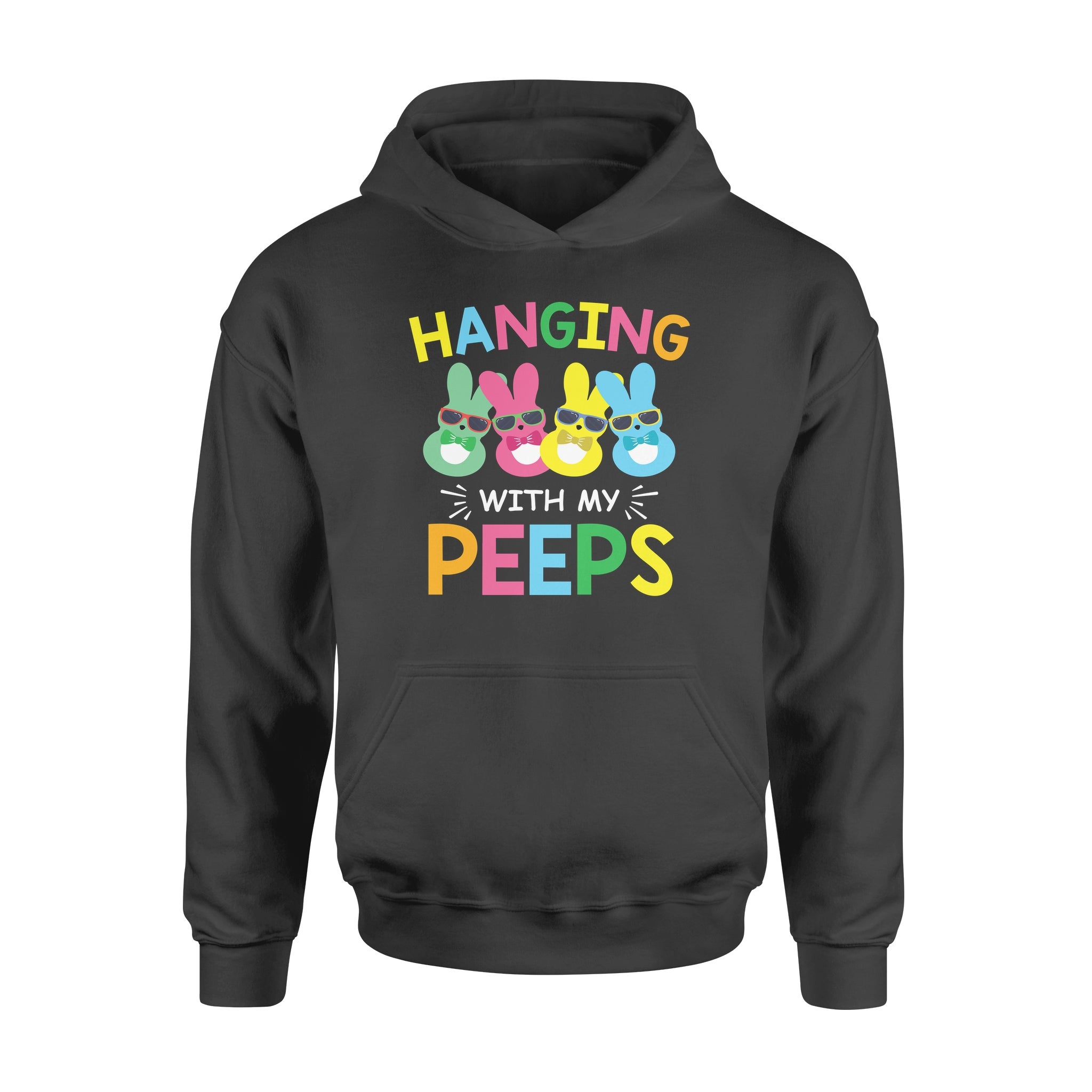 Dng Fashion ‘S Hangin With My Peeps Cute Bunny Easter Family Gift – Standard Hoodie