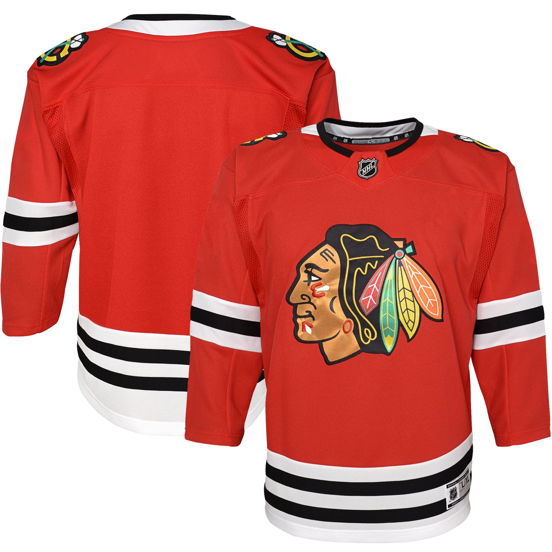 Chicago Blackhawks Youth Premier Jersey – Red