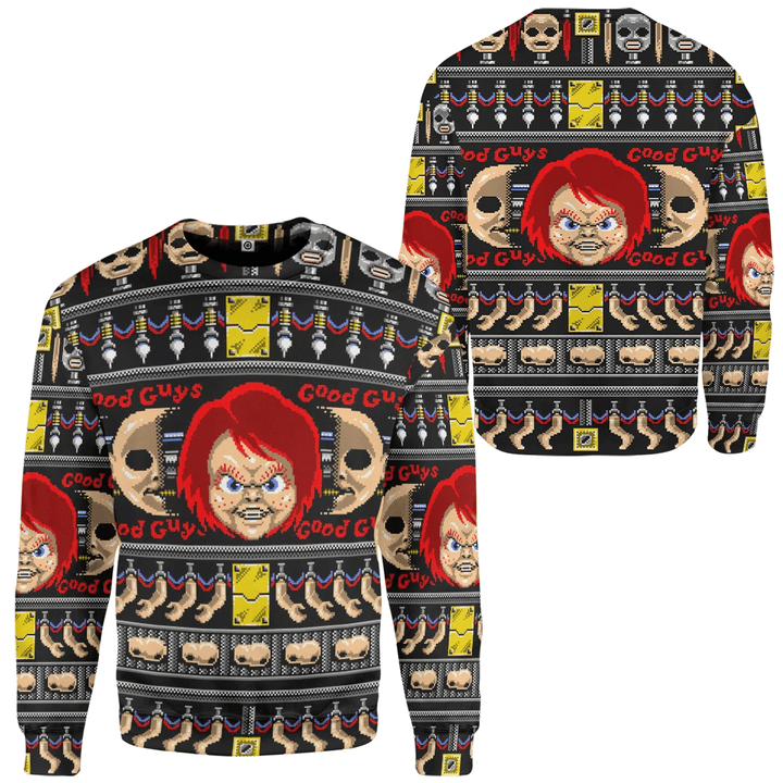 Ugly Chucky Custom 3D Sweatshirt