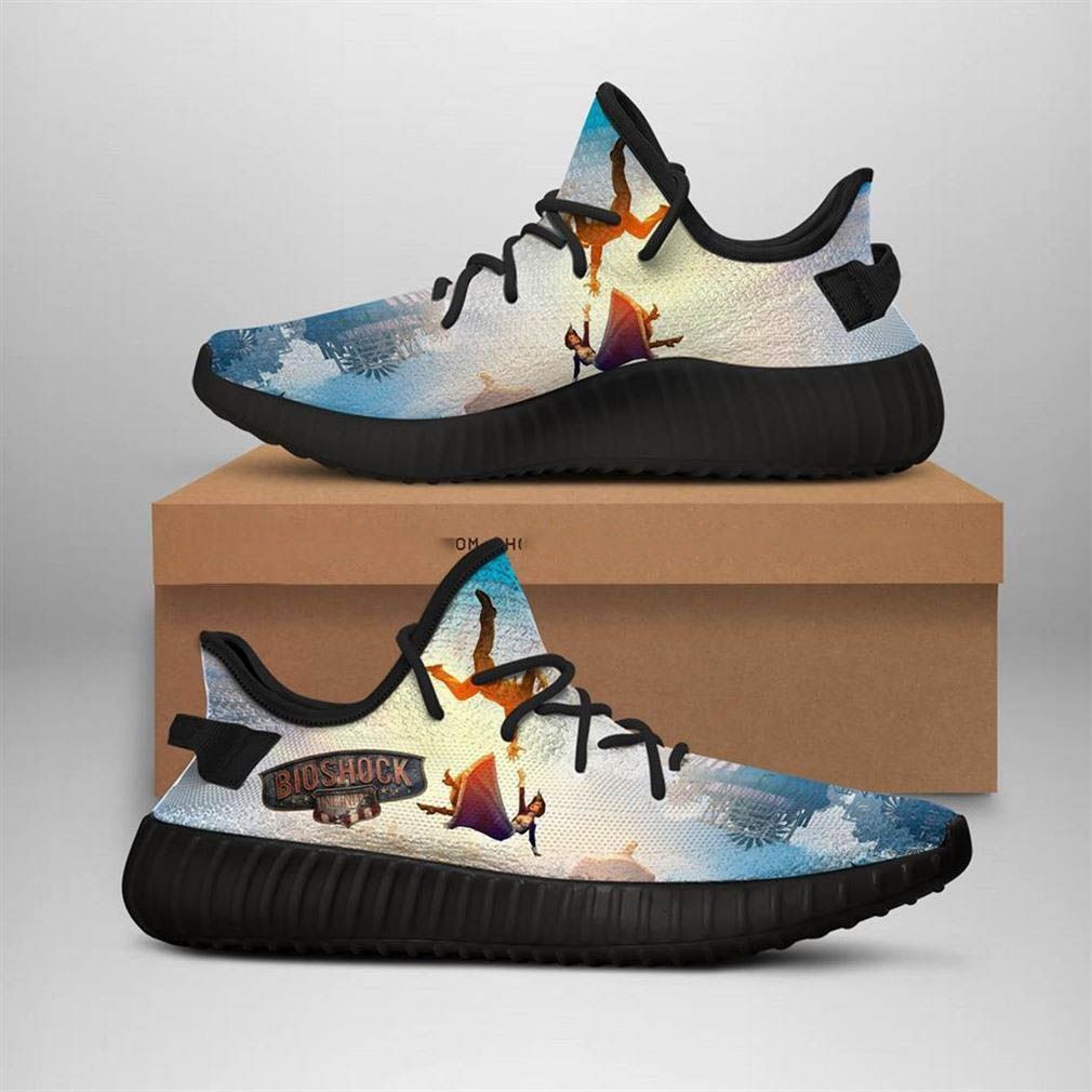 Bioshock Custom Yeezy Sneakers Shoes Gift Idea My Friends My Boyfriend My Son My Father’S Day Shoes Yeezy Sneakers H94