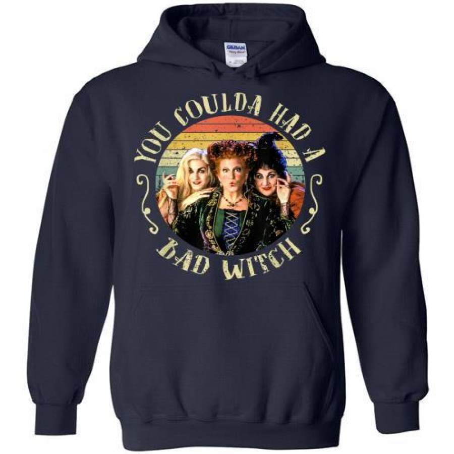 Halloween You Coulda Had A Bad Witch Movie Hoodie