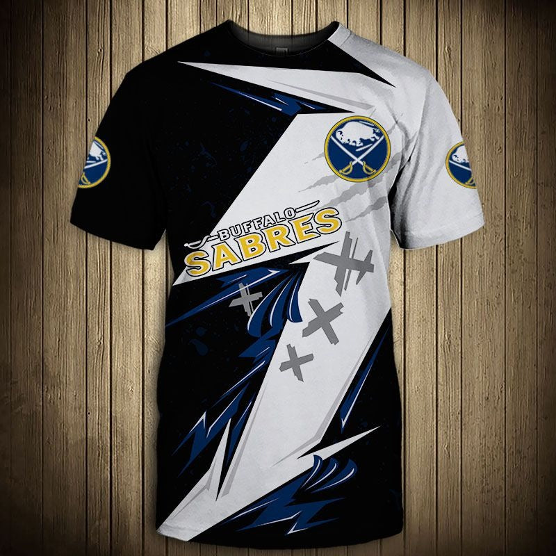 Buffalo Sabres T Shirts Graffiti Short Sleeve