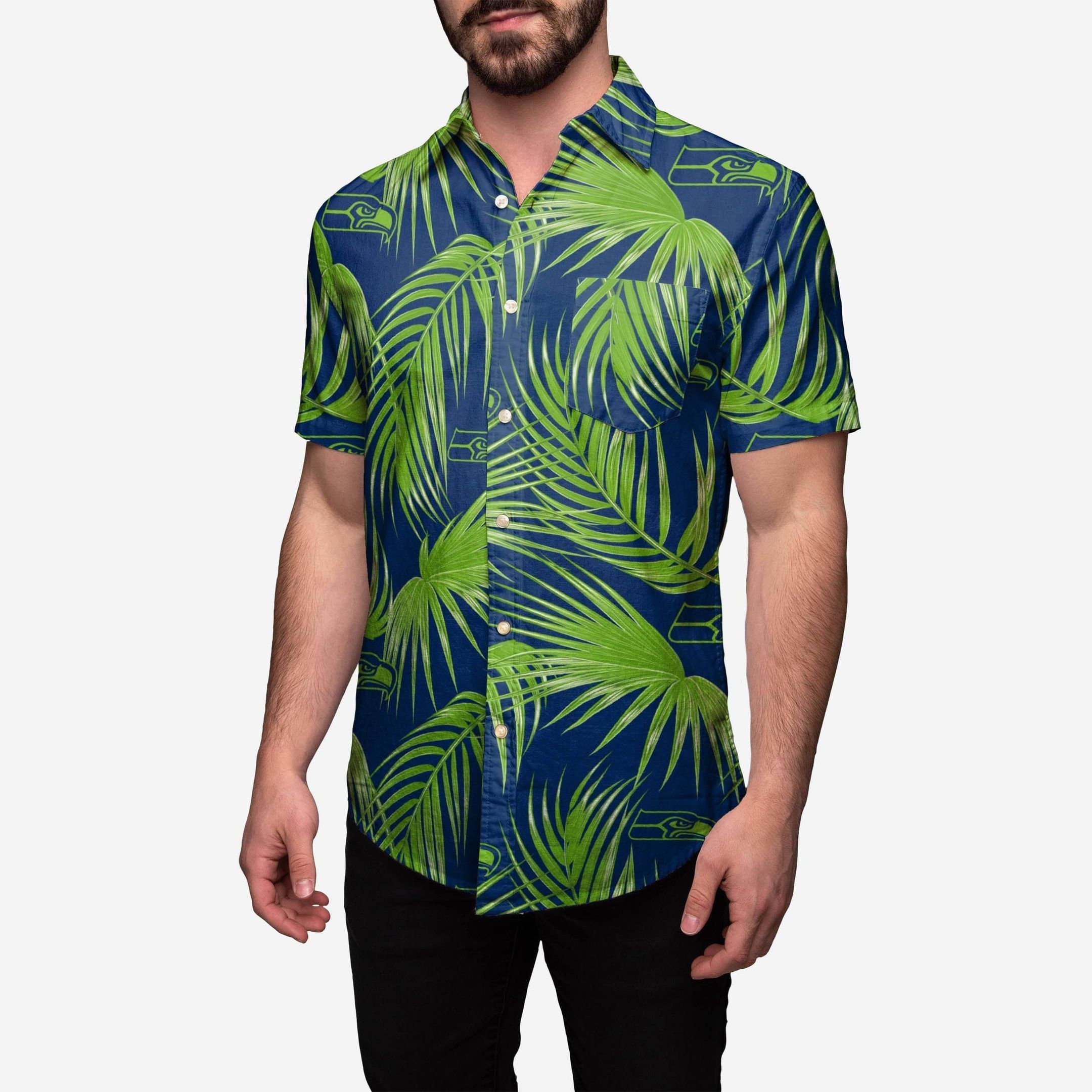 Seattle Seahawks Hawaiian Shirt