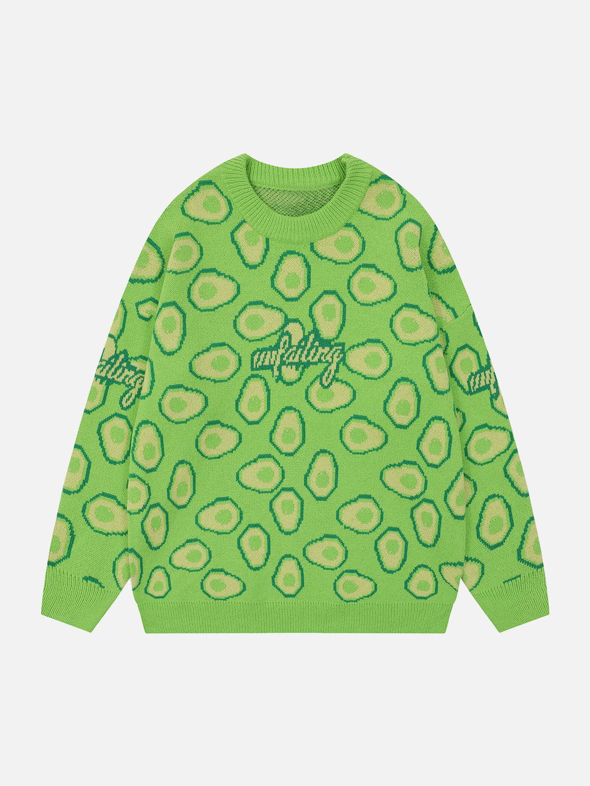 Talishko™ – Avocado Graphic Sweater