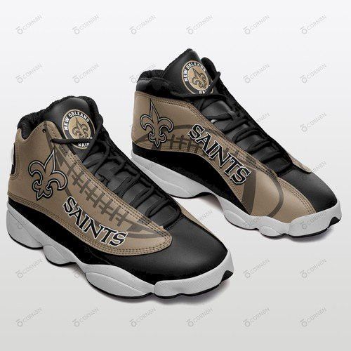 New Orleans Saints Air Jd13 Jordan 13 Sneakers 309