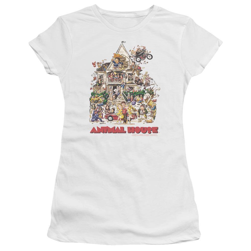 Animal House Movie Poster Art Juniors T-Shirt