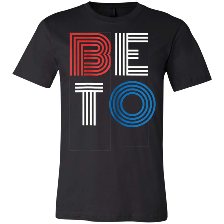 AGR Beto Red White Blue Retro Election T-Shirt  USA