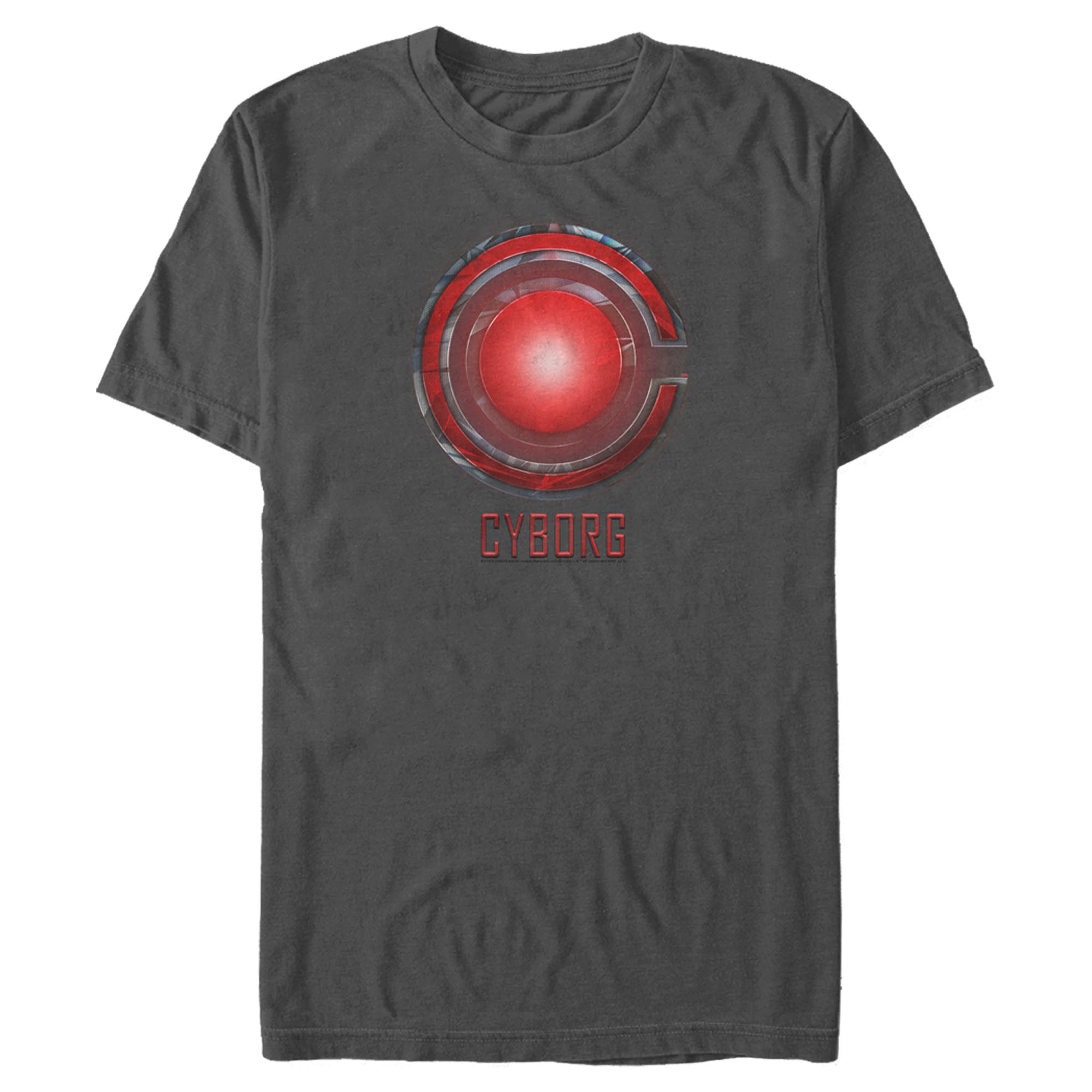 Zack Snyder Justice League Men’S Cyborg Logo  T-Shirt