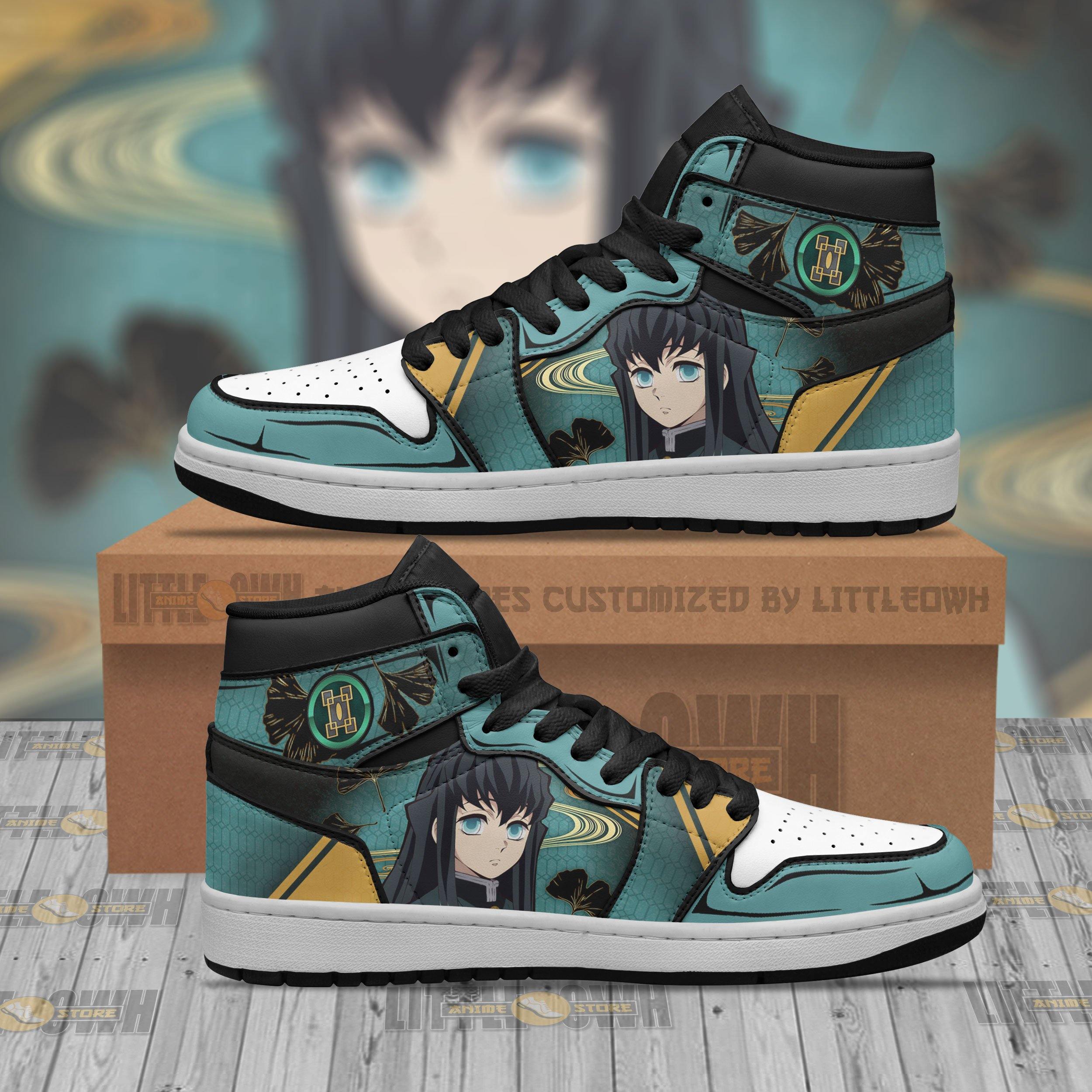 Muichiro Tokito Sneakers Custom Kny Anime Shoes