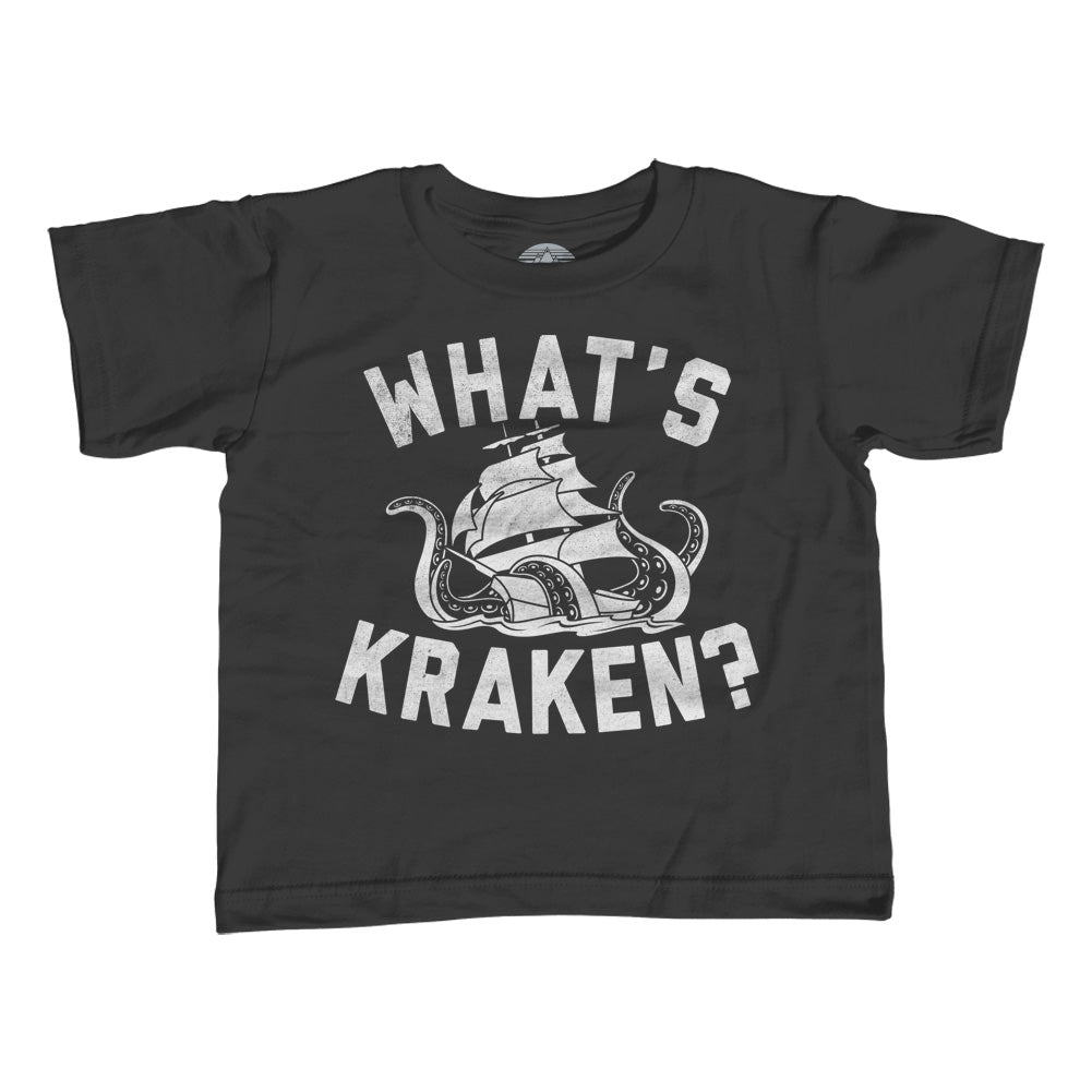 Girl’S What’S Kraken Sea Monster T-Shirt – Unisex Fit