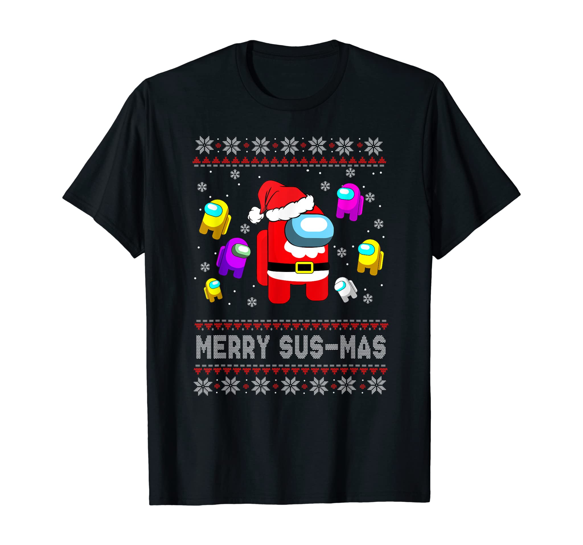 Funny Christmas Costume A.Mong Stars Game Us Vintage T-Shirt