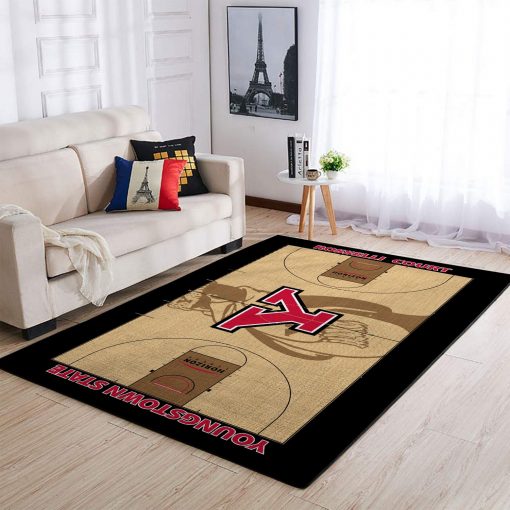 Horizon Youngstown State Penguins Edition Carpet & Area Rug Living Room Rug Home Decor