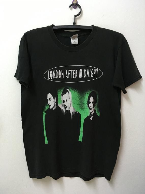 Vintage90S London After Midnight Band Alternative Gothic Rock Shirt 21 5 Shirt