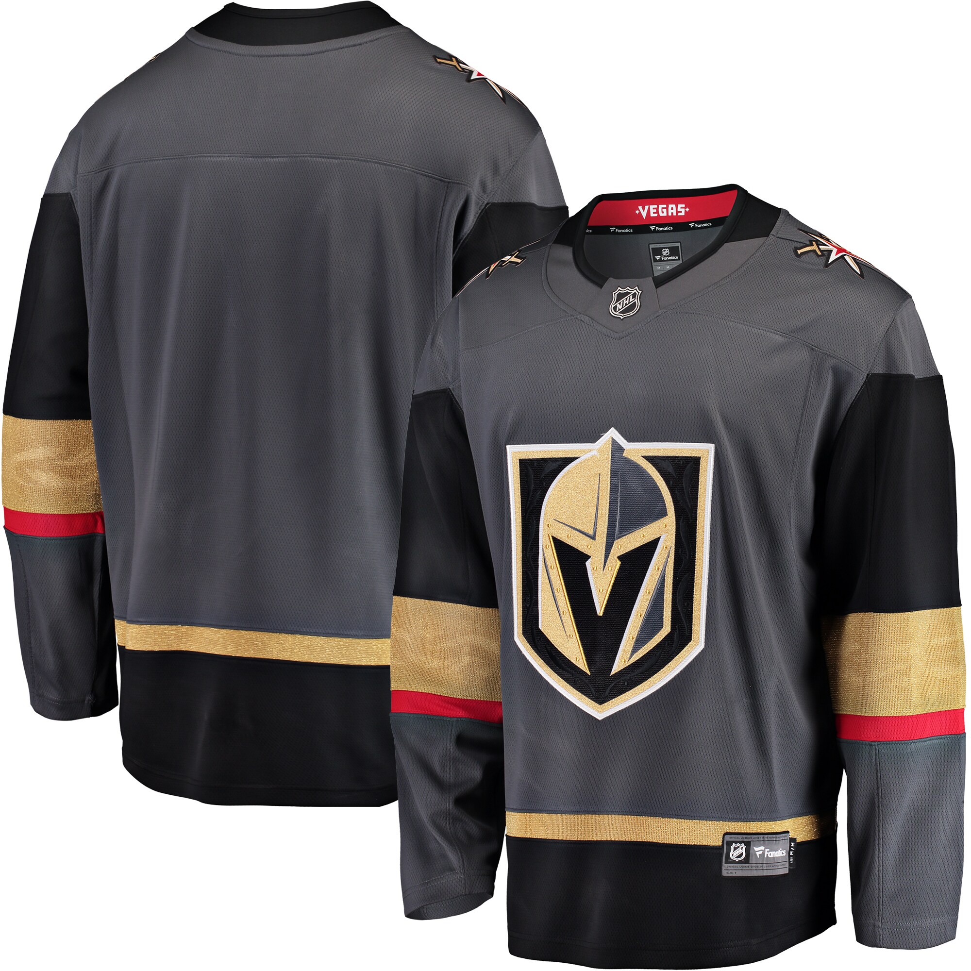 Vegas Golden Knights Branded Breakaway Alternate Jersey – Gray