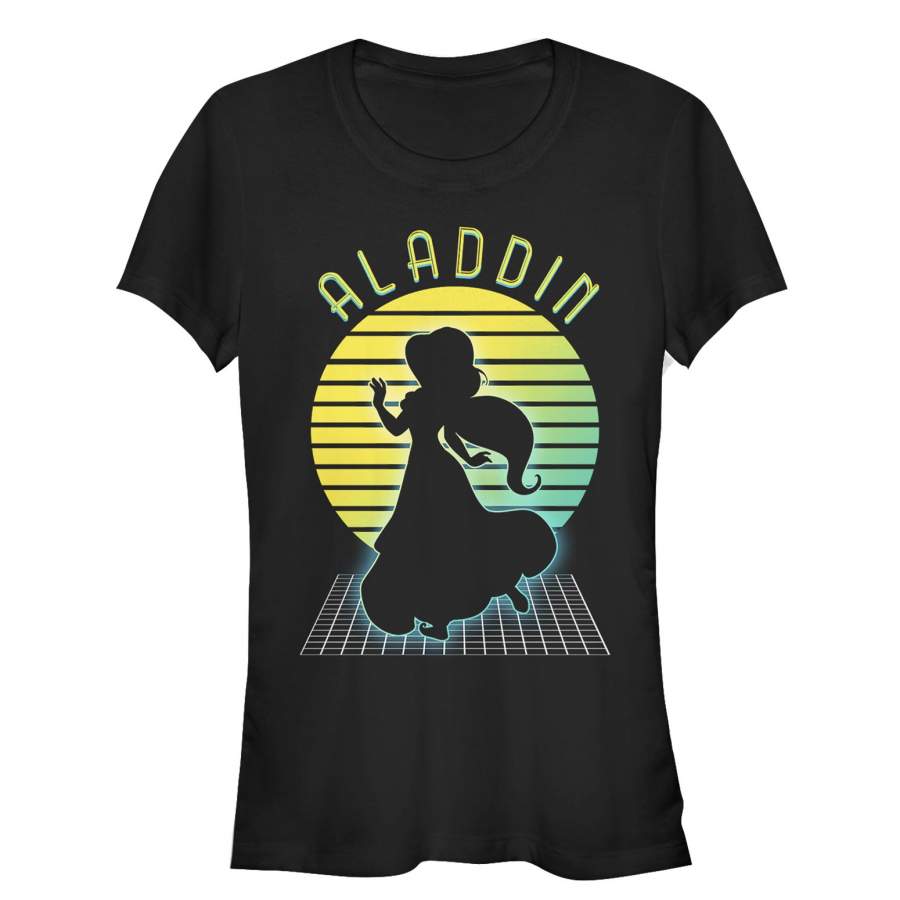 Aladdin Junior’s Retro Jasmine Grid  T Shirt