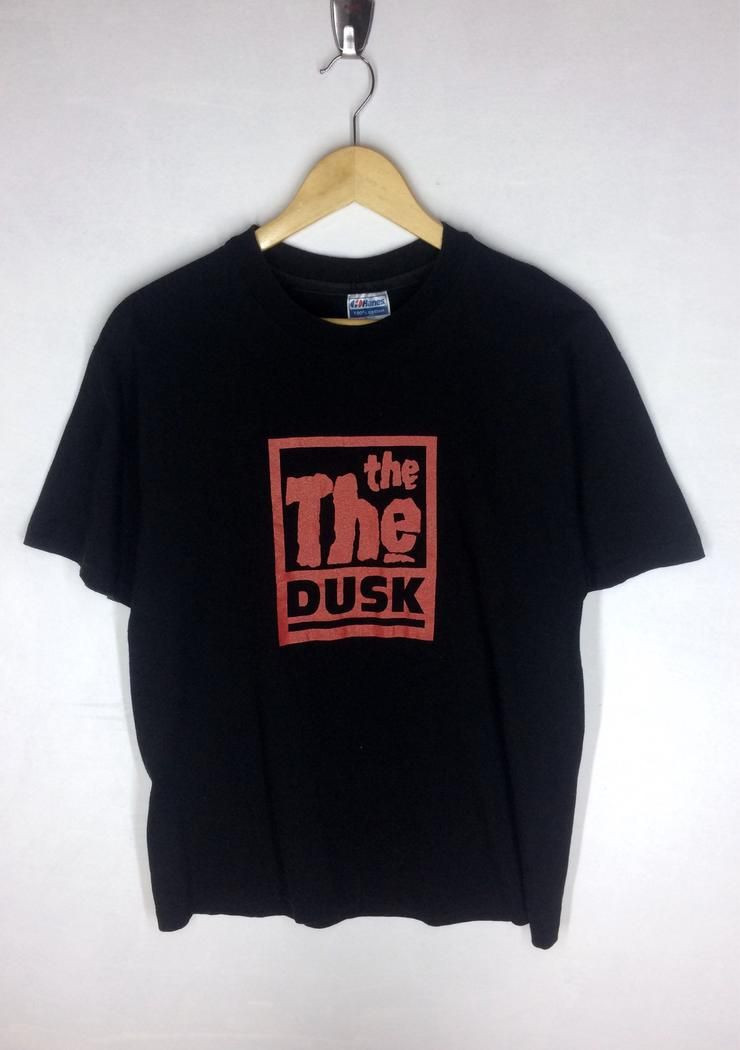 Rare Design Vintage Band Uk The The Dusk Britpop Shirt