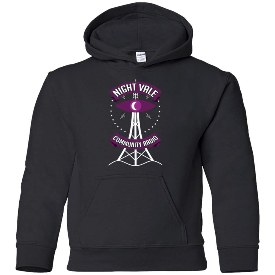 AGR Night Vale Community Radio Youth Pullover Hoodie