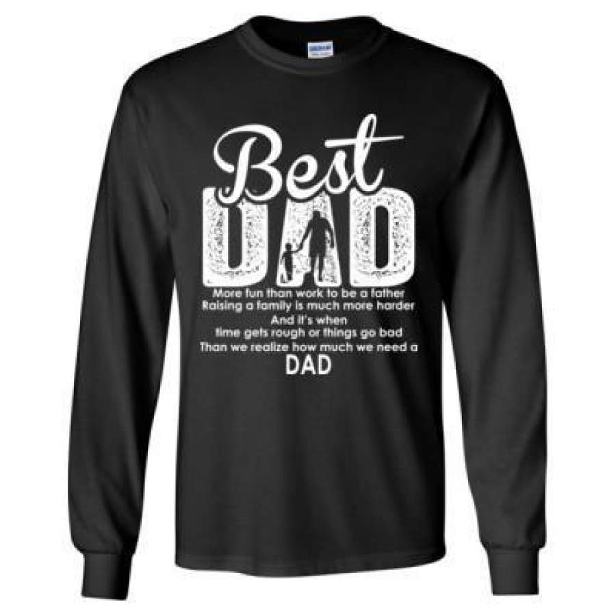 AGR Best Dad – Long Sleeve T-Shirt