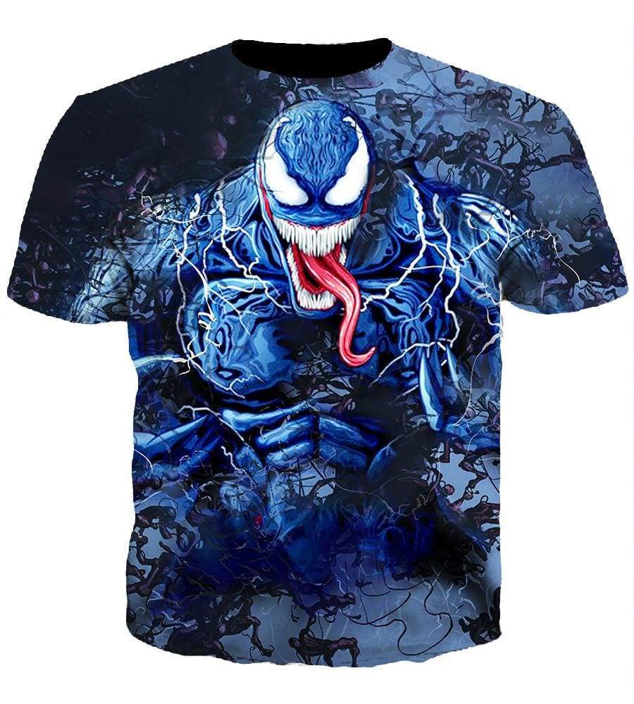 Venom Sesion2 Hoodies – Pullover Blue Hoodie