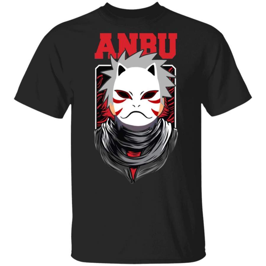 Kakashi Anbu Mask Naruto Anime T Shirt