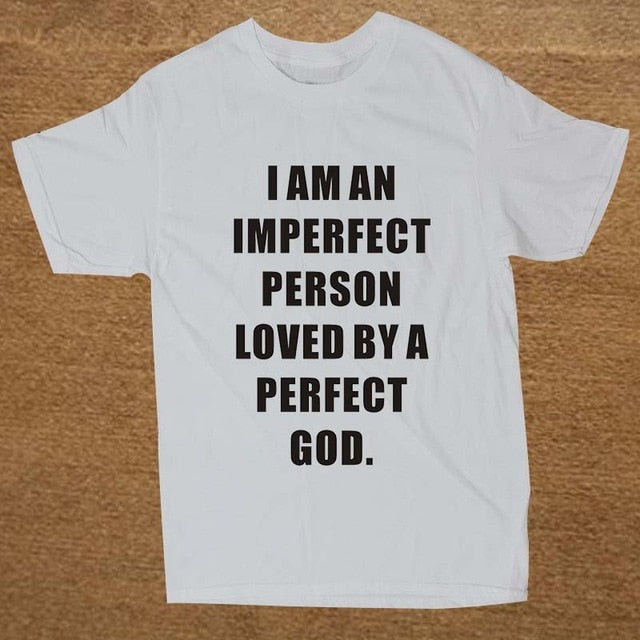 Loved By Perfect God Cross T-Shirt