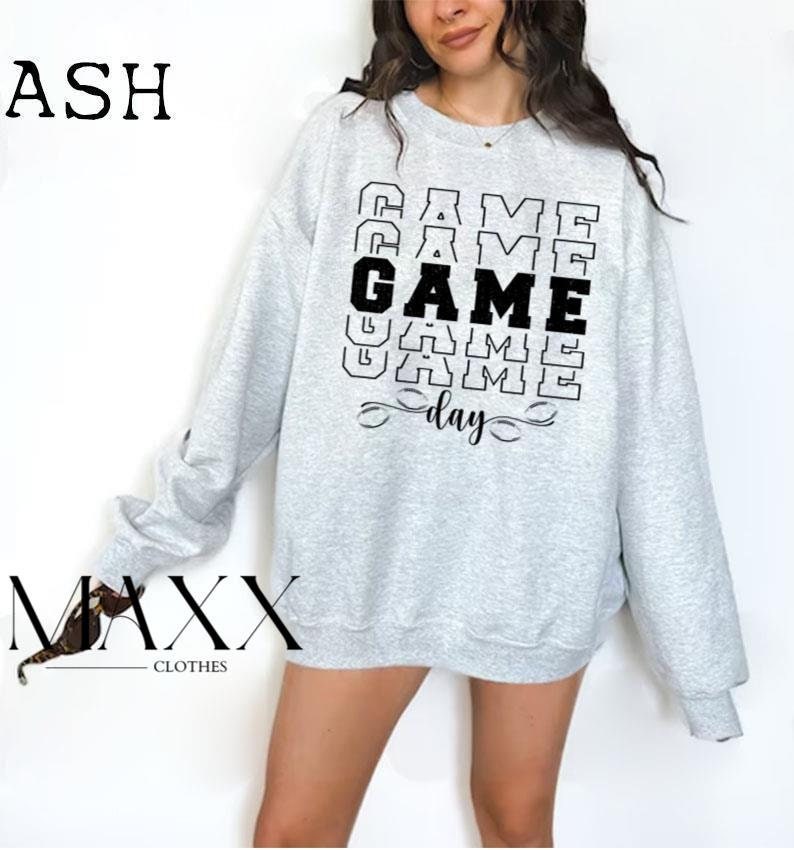 Game Day Shirt, Football Shirt, Game day Sweatshirt, Game day Hoodies, Women Football Shirt, Game Day Shirt, Football Season Tee