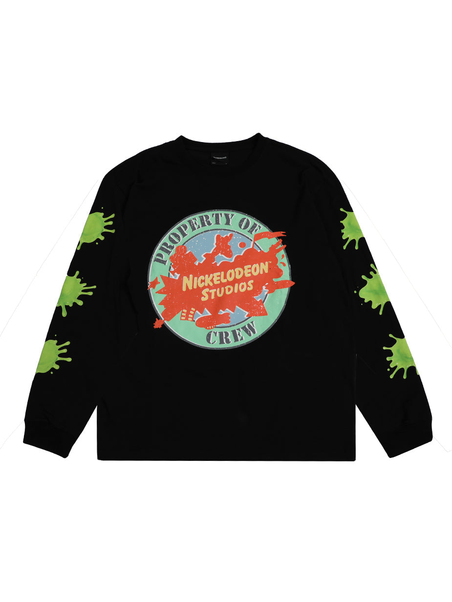 Slime Splat Black Long Sleeve