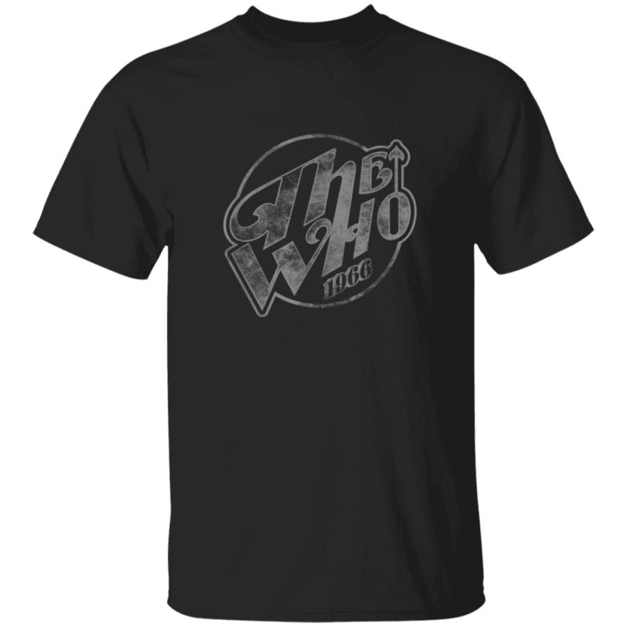 The Who Official Vintage Faded Logo 1966 TShirt