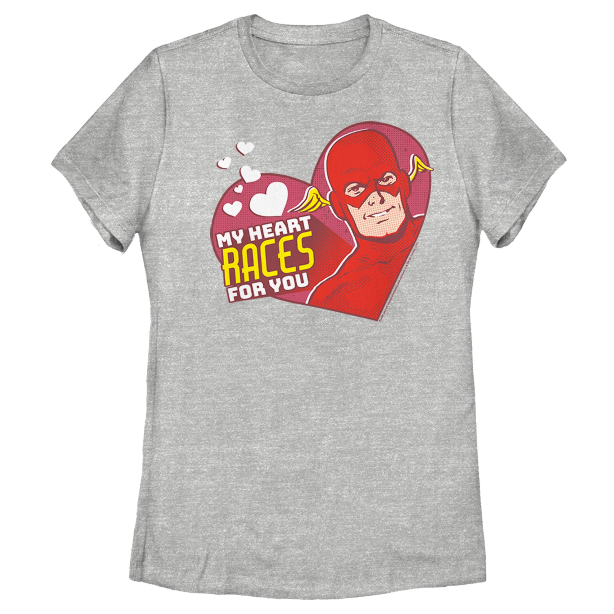 Women’S The Flash Valentine’S Day My Heart Races For You T-Shirt