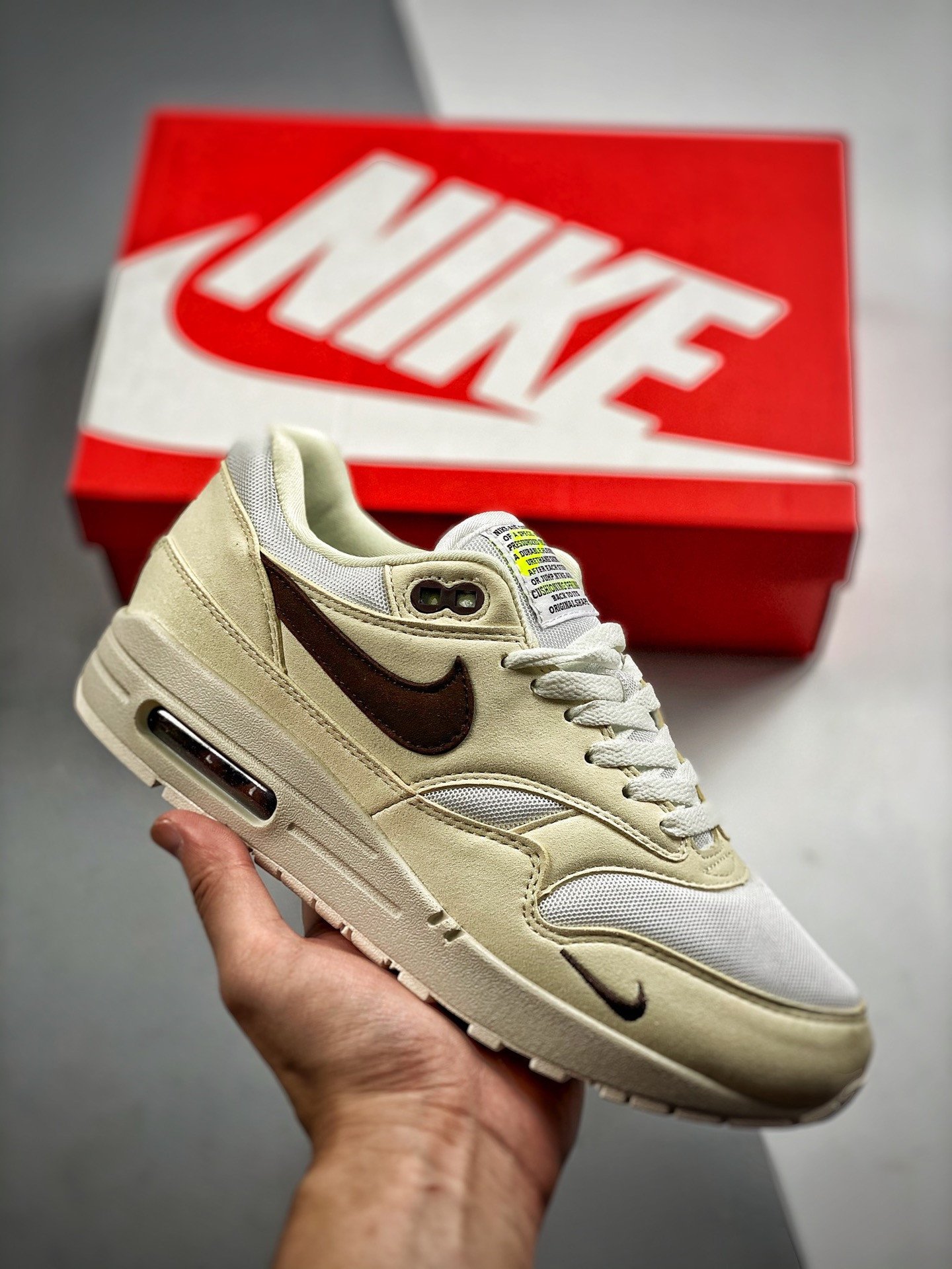 Nike Air Max 1 SailIronstone-White-Rattan DZ4494-100 5339920