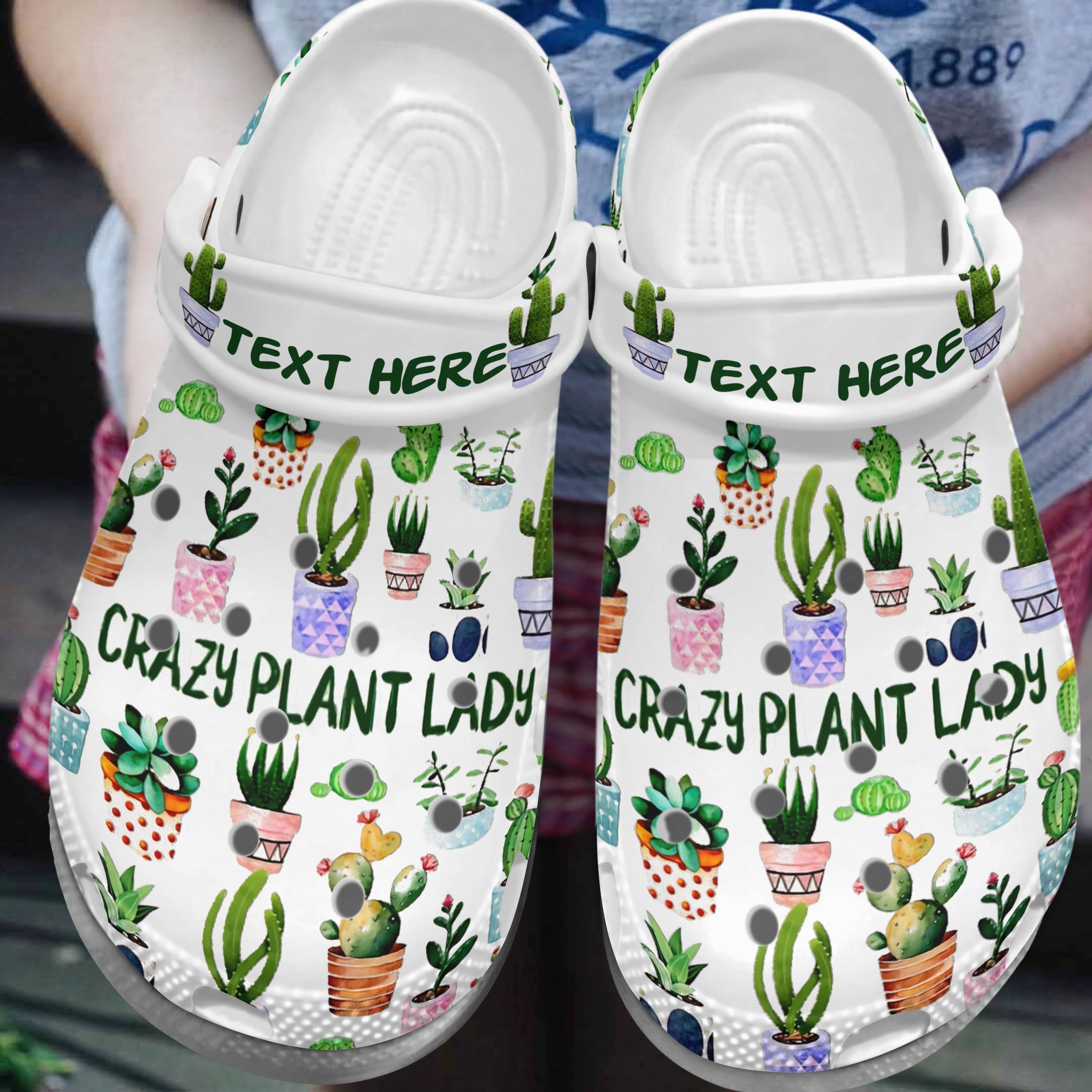 Garden Clog Personalized Plant Crocs Crocband Clog – Zackbeadle