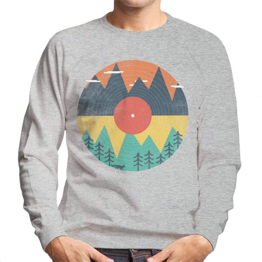 Vinyl Fox Men’s Sweatshirt