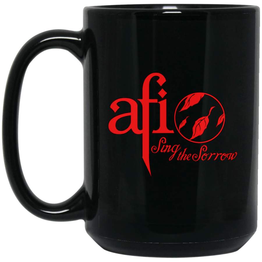 Afi Sing The Sorrow Custom Black Big Mug