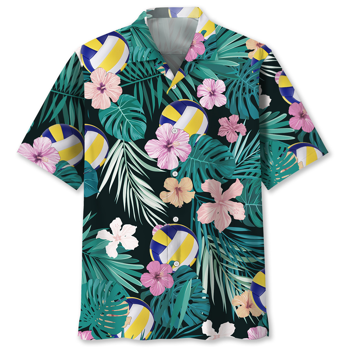 Volleyball Tropical Hawaii Shirt Ha7580