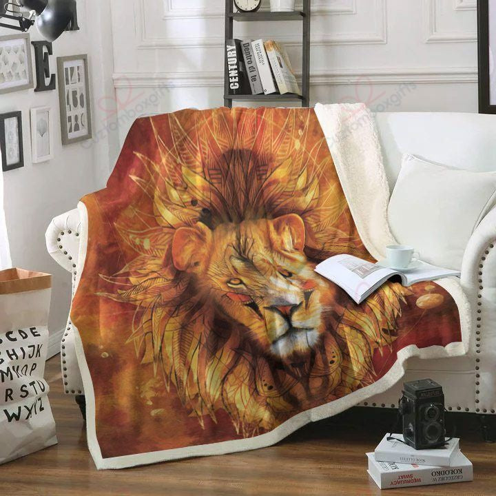 A Lion Fire GS-CL-NC0807 Fleece Blanket