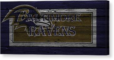 33 Baltimore Ravens Joe Hamilton Canvas Print