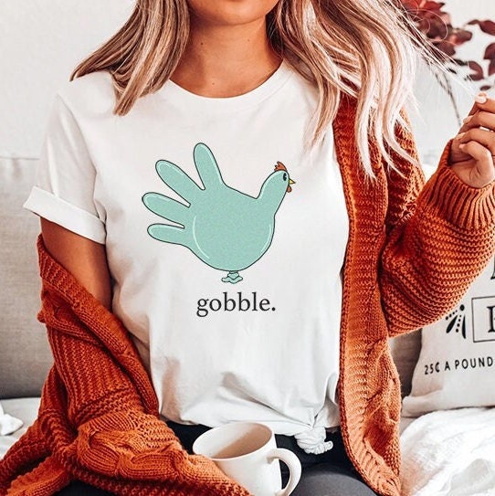 Turkey Glove Cute Thanksgiving Nurse Medical Shirt | Thankful Nurse Medical Assistant Tech Aid Rn Tshirt, Picu Er Peds Pediatric Tee T-Shirt