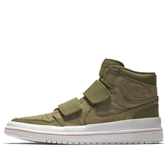 JD 1 Retro High Double Strap Olive Canvas 601030