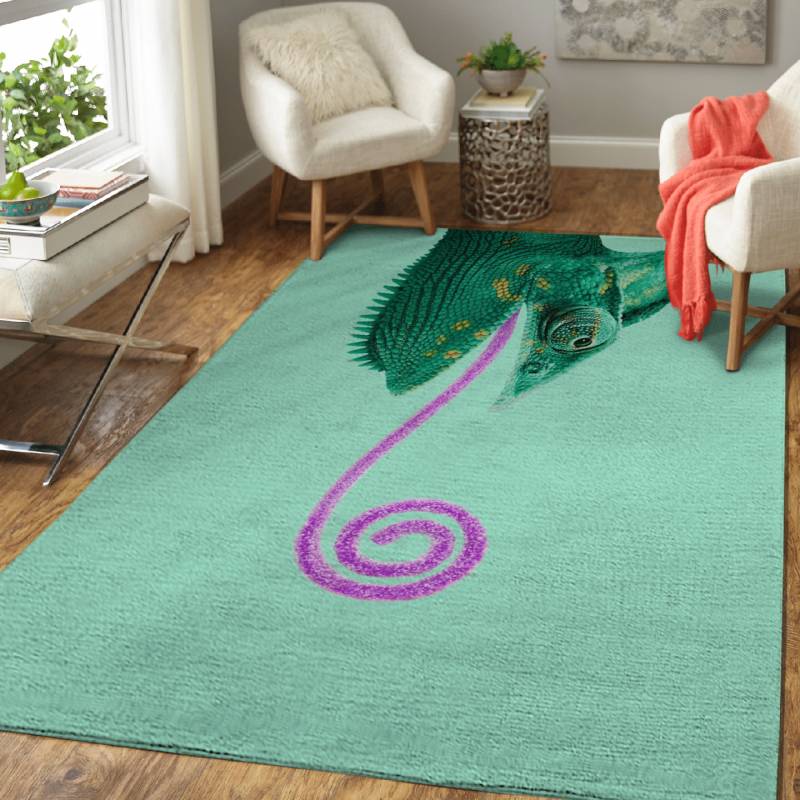 Candy Chameleon – Animals Area Rug Carpet