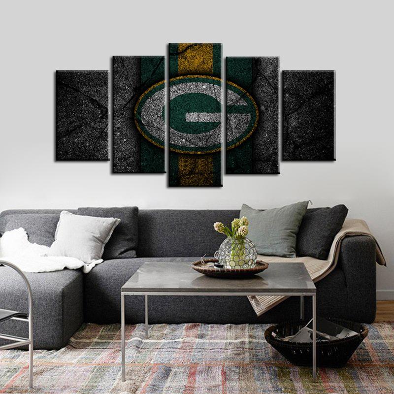 Green Bay Packers Rock Style Canvas