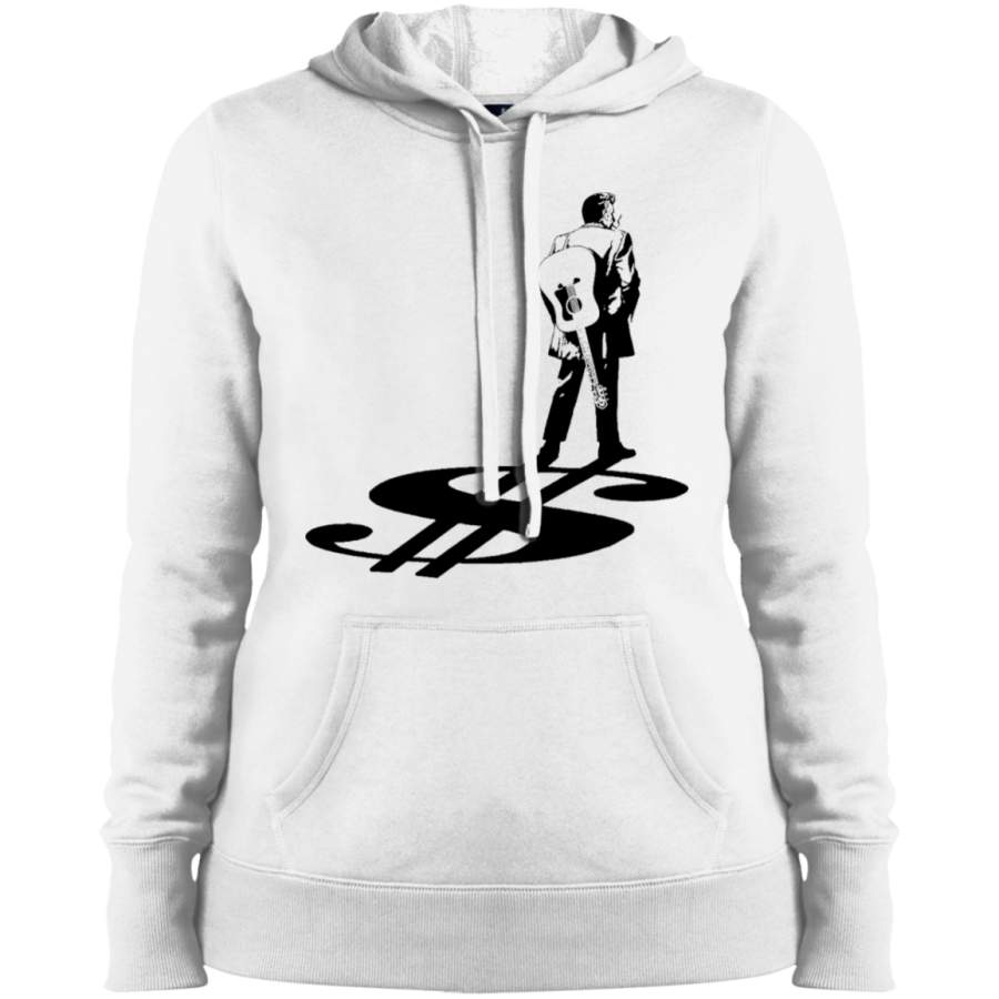 AGR Johnny Cash1 Ladies’ Pullover Hooded Sweatshirt