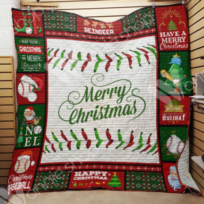 Christmas Baseball Blanket AU2803 90O55