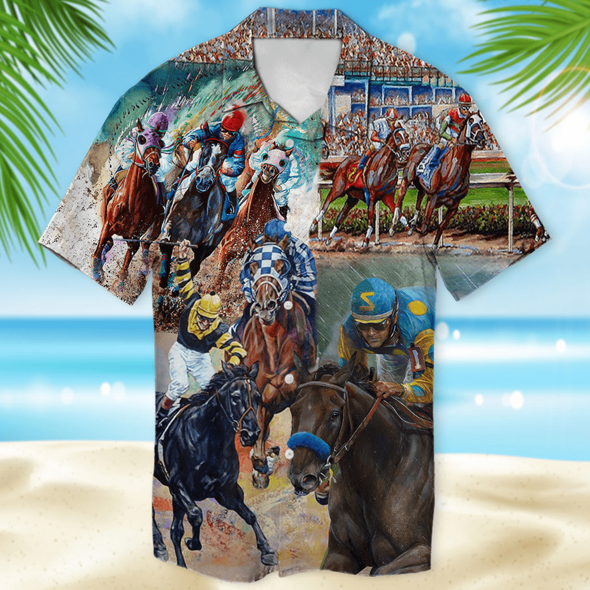 Amazing Secretariat Horse Racing Unisex Hawaiian Shirts – Jamestees Store