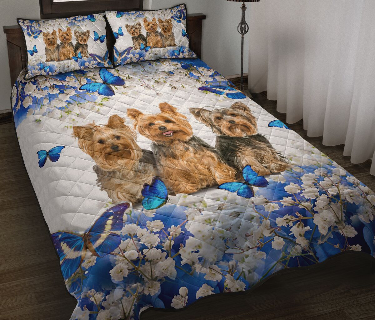 Yorkshire Terrier – Quilt Bed Set Tt014